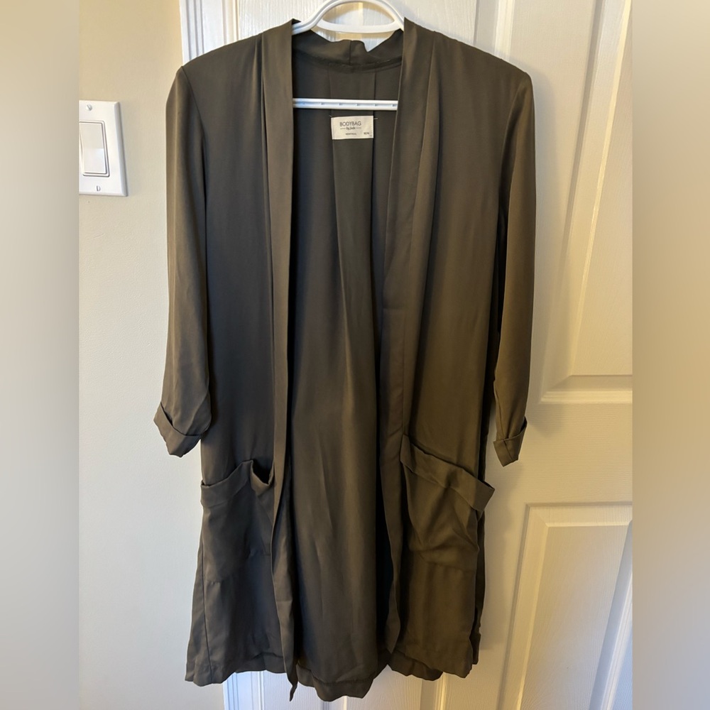 Bodybag By Jude Market Jacket in Khaki Tencel